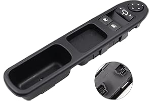 ZEALfix Bouton Leve Vitre pour 307 Commande Interrupteur Fenetre 96351622XT 6554.E4