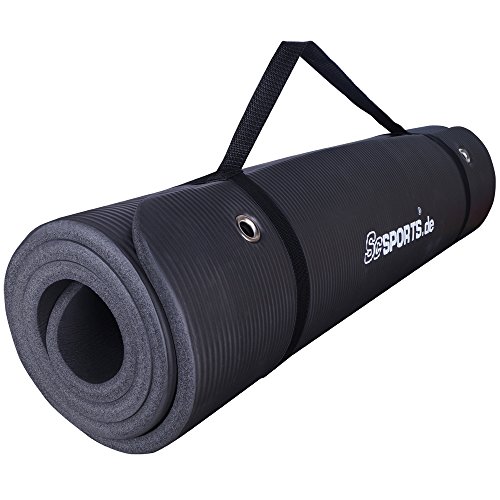 ScSPORTS Gymnastikmatte 185 x 80 x 1,5 cm, mit Ösen - 2