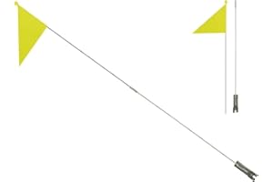 ‎P4B P4B | Sicherheitswimpel für Kinderfahrräder | In Zwei verschiedenen Längen | Fahrradfahne