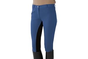 PFIFF - Pantaloni da equitazione con rinforzo integrale, per bambini