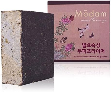 Fermented Modam Scalp Primer Soap - Natural Scalp Care for Anti-Dandruff, Dry, Itchy Treatment, 90g