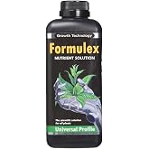 Growth Technology 05-210-006 Formulex, 1 L, Black, 5.5 x 5.5 x 16 cm