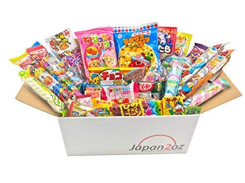 Japanese Candy Box 30 x Dagashi, Candy, Snacks, Gum Sweets & Snacks