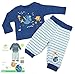 Produktbild heimtexland Disney Baby Hausanzug in blau Gr. 62-68 Schlafanzug Findet Nemo Dorie Jungen Pyjama 2-teilig dunkelblau 100% Baumwolle hautfreundlich Ökotex geprüft Typ512