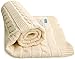 Wallaboo Baby Blanket Noa (70 x 90 cm, Ivory Cream)