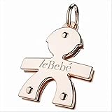Ciondolo Le Bebè - i mini - maschietto mini in oro rosa anche per anello Le Bebè