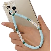 Universelle Handykette Mit Bunten Kristallperlen - Böhmischer Anti-Verlust-Armband Für Frauen