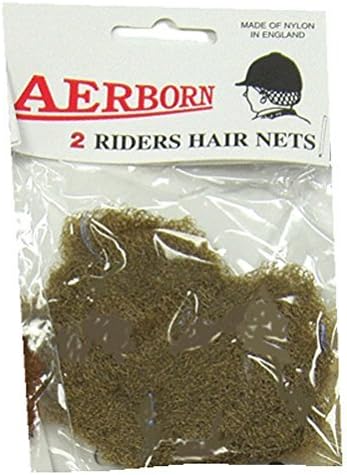 Aerborn Hairnets Hair Net Light Brown 2/Pk