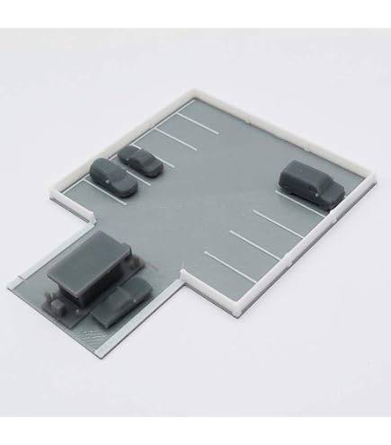 Outland Models – Café Restaurant Moderne "The Ark" – Maquette 3D échelle 1:87 HO – Non Peinte – À Assembler
