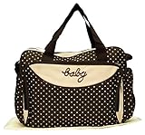 Tinny Tots Multi-functional Baby Diaper Nappy Changing Bag (Brown) RS.822 (59.00% Off) - Amazon