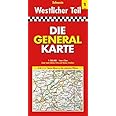 Die Generalkarte Schweiz Westlicher Teil 1:200 000