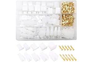 YdseozOA 380pcs Electrical Wire Connectors 2.8mm 2 3 4 6 Pin Plug Kit Automotive Wire Connector Housing Terminal Male Female Plug Assortment Kit for Motorcycle Boats Car