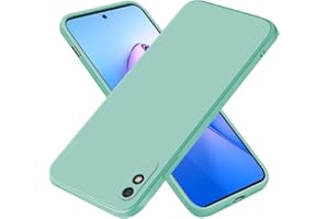 EASSGU Funda para Redmi 9A / Redmi 9AT (6.53" Inches), Carcasa de Silicona Suave de TPU - Cian Claro