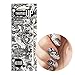ThumbsUp Nails - Henna Lace Nail Wraps 20 Wraps / Pack