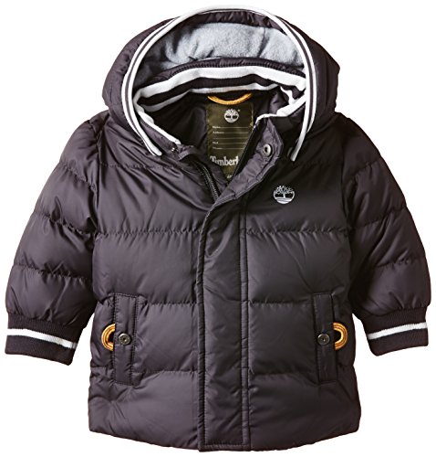 Timberland Baby-Boys T06314 Puffer Jacket, Dark Grey, 3 Years