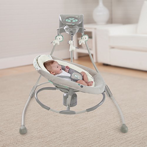 Ingenuity 10076 InLighten Cradling Swing and Rocker – Orson - 9