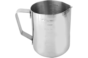 Hztyyier Melting Pot Bougie faisant Verser Pot En Acier Inoxydable Cire À Fondre Top Grade Bougie Faire Pichet pour Bougie DIY(550ml) Handcraft Tools