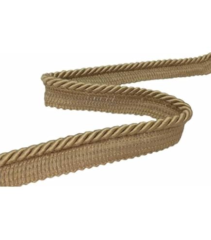 Fiocco Passamaneria Carmignani 18 Cm – Cordoncino 100% Acetato Per Tende E Tappezzeria – Colori Vari