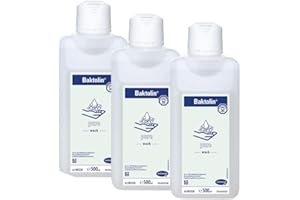 BODE Baktolin pure Waschlotion | Handwaschseife | 3 x 500 ml Flasche
