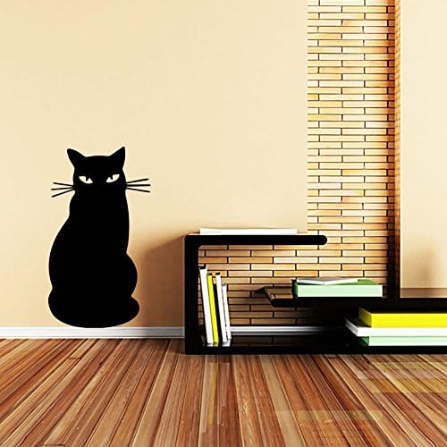 MANGO KING Black Cat Chalkboard Vinyl Decals Wall Sticker Home Accessories