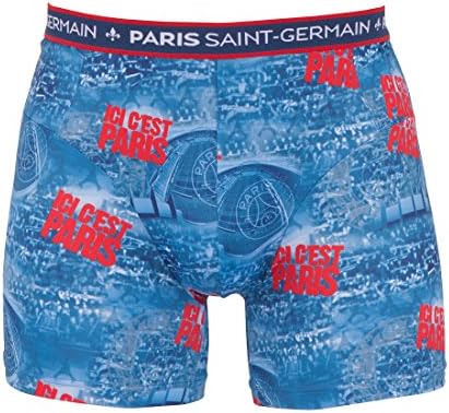 PSG Boxer Shorts Blue/Red Junior, boys, blue, 8 Years
