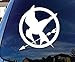 Produktbild SUPERSTICKI® Mockingjay Hunger Games Car Window Vinyl Aufkleber Decal Hintergrund/Maße in inch Sticker 4 Wide… | CCI172