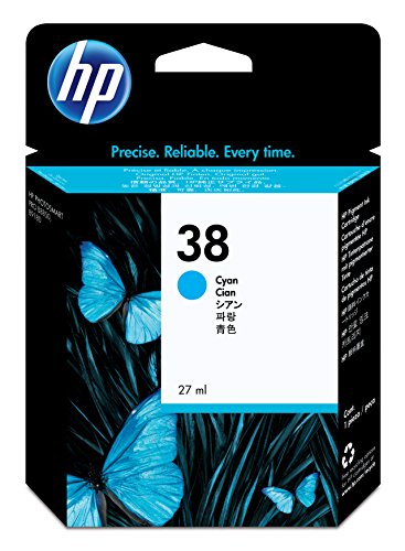 HP 38 Cartouche d'encre d'origine 1 x cyan