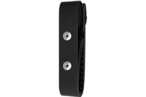 Polar Ceinture Cardio Pro - Bandeau Poitrine Noir Compatible avec les Capteurs de Fréquence Cardiaque Polar, Confortable et Réglable