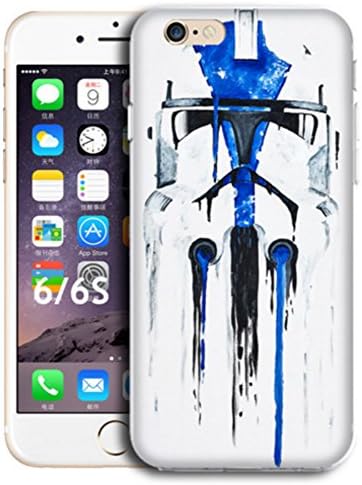 Star Wars Storm Trooper/R2D2 Apple iPhone 6/6s Hard case - Free shipping (Storm Trooper Blue)