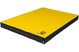 Jeflex - Matelas gymnastique 200 x 100 x 8 cm fabriqué en Allemagne/Tatami judo portable/matelas pliable peu encombrant et tapis de yoga/tapis de gym enfant pour chambre d'enfant