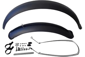 LPHFDCS Garde Boue VTT Garde-Boue for vélo de Neige 26 Pouces x 4.0 Fat Bicycle/Beach Bike 110MM Tout Compris Fender Accessoires de vélo Garde Boue Velo