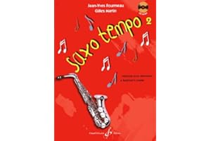 EDITIONS BILLAUDOT Saxo Tempo 2 – arrangement pour saxophone – avec CD [partition] Compositeur : FOURMEAU JEAN YVES + MARTIN GILLES