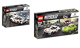 LEGO Speed Champions 2er Set: 75887 Porsche 919 Hybrid + 75888 Porsche 911 RSR und 911 Turbo 3.0 - Steinchenwelt