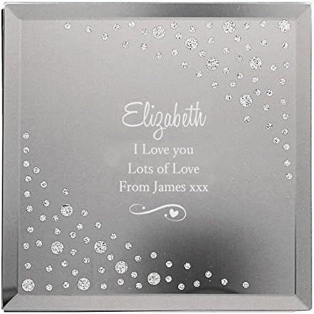RaimondasDiamante Name Glass Trinket Box
