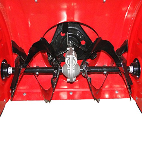 Schneefräse Schneeräumer Schneepflug Premium extra breit 60cm – 6,5 PS Benzinmotor E-Start - 7