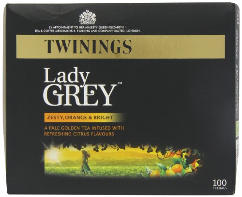 Preisvergleich Produktbild Twinings Lady Grey 100's (Pack of 4, Total 400 Tea Bags)