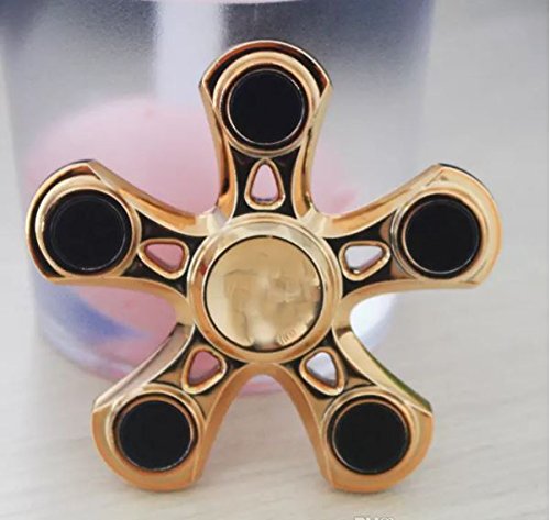 ARSUK Hot Five Angle Fidget Spinners Three Colors Black Silver Gold Hands Spinner Rotation Long Time Noise Stress Spinning Top Black ARSUK Hot Five Angle Fidget Spinners Three Colors Black Silver Gold Hands Spinner Rotation Long Time Noise Stress Spinning Top Black