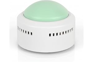 TalkJoy Orologio da tavolo parlante per non vedenti, anziani e ipovedenti, con sensore di rumore, 5 lingue regolabili, 4 sveglie al giorno, ora e data