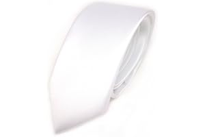 TigerTie Cravate fine pour enfant unie ou à motifs - Cravate garçon à nouer soi-même