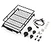 Produktbild Kongqiabona T-Power Metal Roof Rack Luggage Carrier with 4 Lights Bar for 1/10 RC Car Rock Crawler HIP CC01 AXIAL SCX10 RC4WD D90