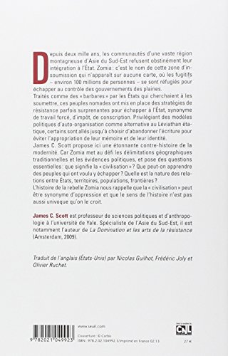 Livres Couvertures de Zomia ou l'art de ne pas être gouverné