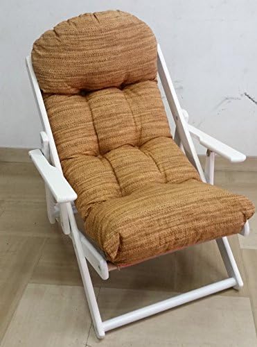 Spare Cushions Super Filled Cushion for Relax Lounger Armchair Cotton Fabric – Sand