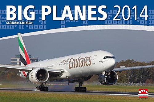 Big Planes und Airliners Kalender 2014