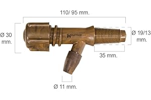 ORYX Grifo Barril Plástico Número 0 Para 50 Litros