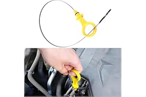 Adunsiaoto Auto-Motorölmessstab, Ölmessstab Peilstab Auto Zubehör, Auto Motorölmessstab Getriebe Peilstab Ölmessstab 06H115611E, Universal Auto-Motorölstandanzeiger Peilstab Fahrzeug-Ersatz Autoteile