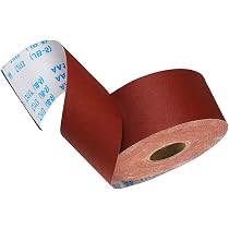 SIJDIEE Schleifpapierrolle, Körnung 120, 10 Cm X 10 M - Aluminiumoxid Für Holz, Metall & Automobil