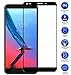 Produktbild Vicstar ZTE Blade V9 Panzerglas Displayschutzfolie, Vollständige Abdeckung Schutzfolie Gehärtetem Glass 9H Härte Anti-Kratzen Anti-Öl Anti-Bläschen Schwarz Kompatibel Schutzfolie für ZTE Blade V9