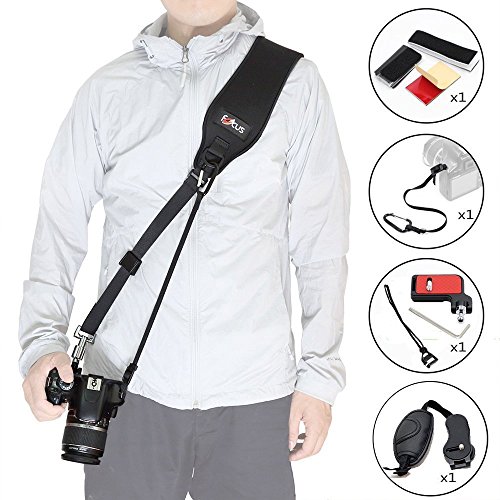 Focus Sangle bandouli re fermeture rapide pour appareil photo num rique reflex Noir Focus Sangle bandouli re fermeture rapide pour appareil photo num rique reflex Noir