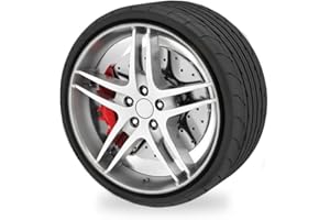 OCC MOTORSPORT PROTECTEUR JANTES VOITURE - ADHESIF JANTE VOITURE 6 MÈTRES - PROTECTION JANTES NOIR 3M