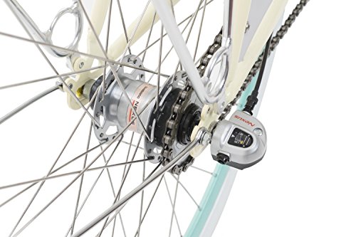 Fabric Cityrad – Hollandrad Damen Fahrrad mit Korb, Shimano Inter 3-Gang, 5 Farben, 14 Kg. - 4